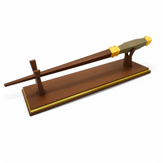 Runescape  Teacher Wand, Optional Stand & Custom Nameplate - Cool Gaming Stuff
