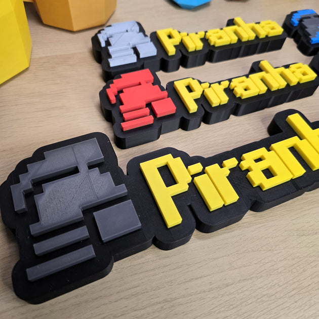 Personalized Custom IronMan RuneScape Font Nameplate - Cool Gaming Stuff