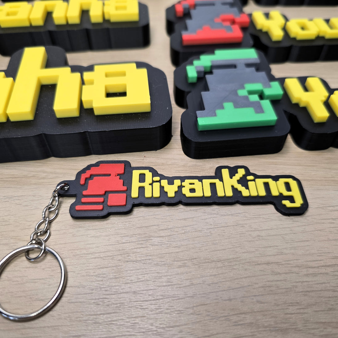 Personalized Custom IronMan RuneScape Font Nameplate - Cool Gaming Stuff