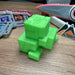 Subnautica inspired glowing cube replica
