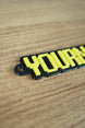 3d Print Custom Keyring Font
