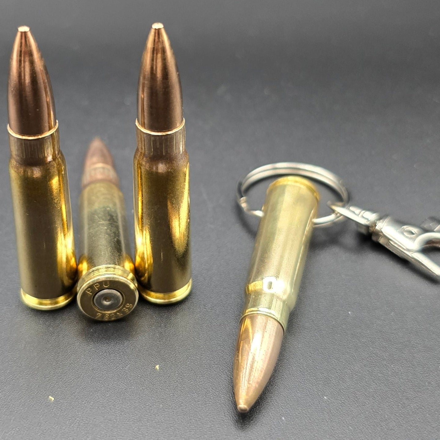 7.62x39mm Bullet Keyring made from real inert AK ammo – Cool Gaming Stuff UK
