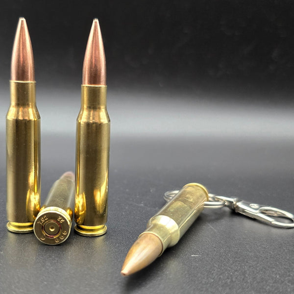 7.62x51 NATO Bullet Keyring made from real brass casing – Cool Gaming Stuff UK
