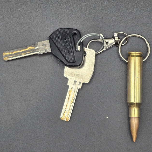7.62x51 NATO Bullet Keyring made from real brass casing – Cool Gaming Stuff UK
