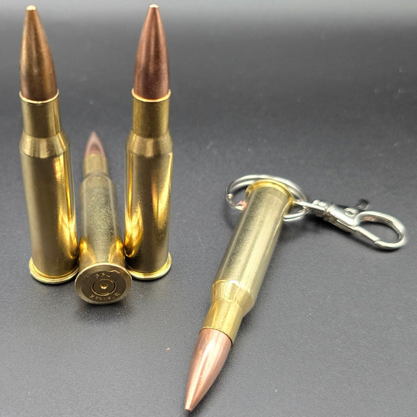 7.62x54R Bullet Keyring made from real inert surplus rifle ammo – Cool Gaming Stuff UK
