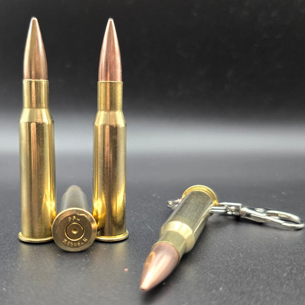 7.62x54R Bullet Keyring made from real inert surplus rifle ammo – Cool Gaming Stuff UK
