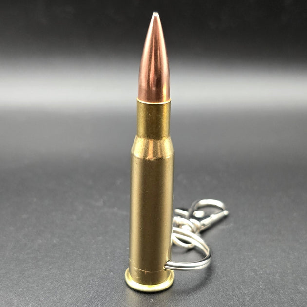 7.62x54R Bullet Keyring made from real inert surplus rifle ammo – Cool Gaming Stuff UK
