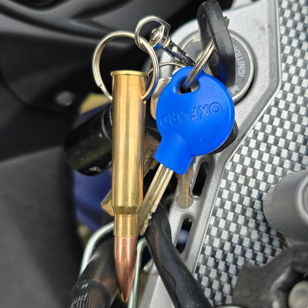 8x57 JRS Bullet Keyring made from real inert rimmed ammo – Cool Gaming Stuff UK
