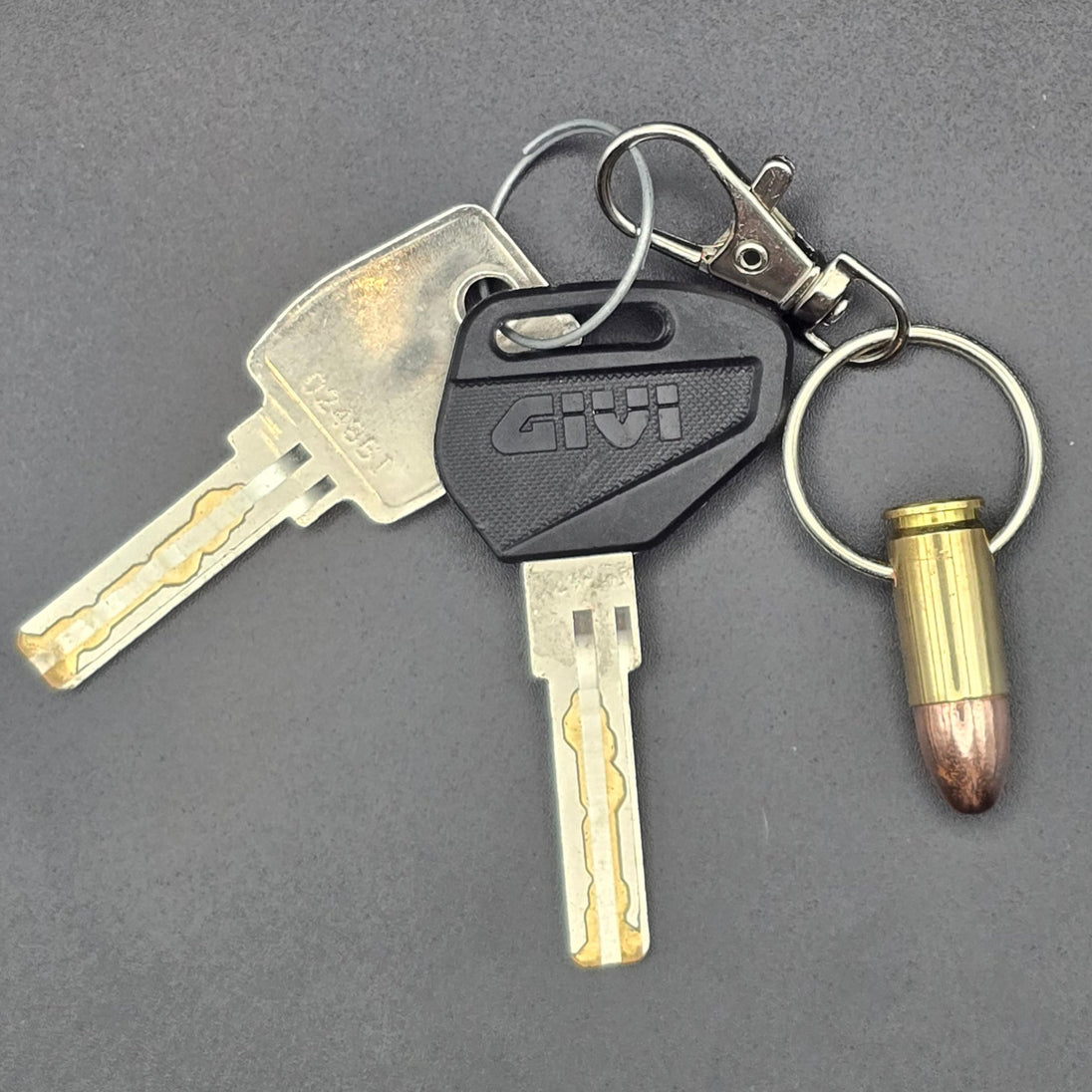 9mm Bullet Keyring made from real inert brass ammo – Cool Gaming Stuff UK
