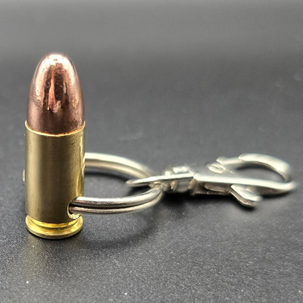 9mm Bullet Keyring made from real inert brass ammo – Cool Gaming Stuff UK
