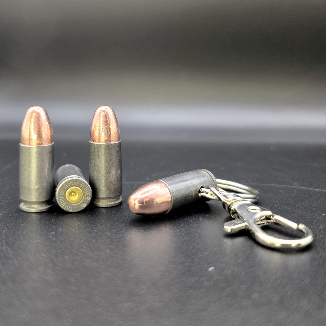 9mm Bullet Keyring made from real inert steel ammo – Cool Gaming Stuff UK
