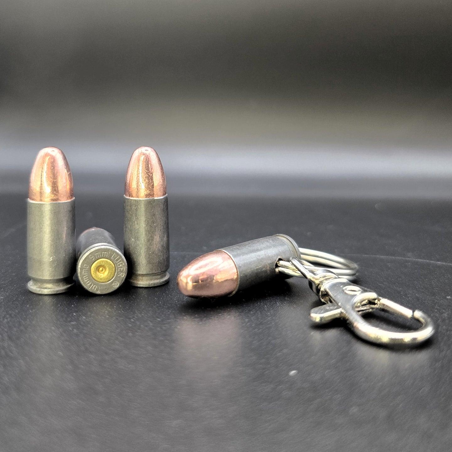 9mm Bullet Keyring made from real inert steel ammo – Cool Gaming Stuff UK
