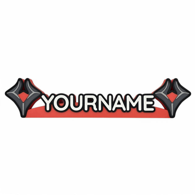 Custom Fierce Fatale Palia-Inspired Nameplates - Cool Gaming Stuff