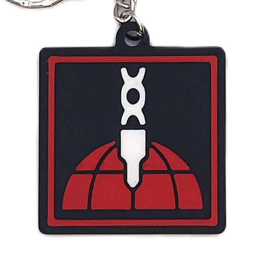 Square Stratagem Keychain Inspired By Helldivers - Cool Gaming Stuff