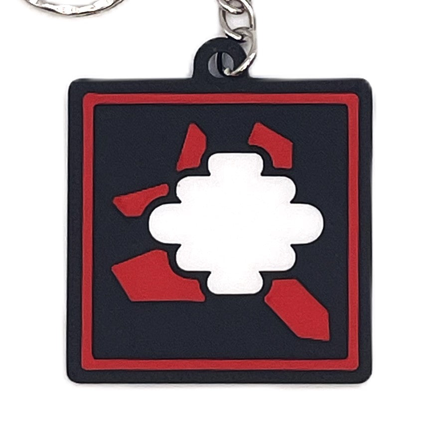 Square Stratagem Keychain Inspired By Helldivers - Cool Gaming Stuff