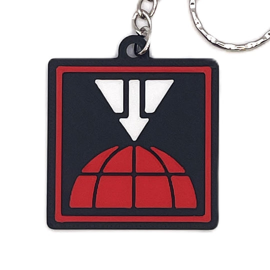 Square Stratagem Keychain Inspired By Helldivers - Cool Gaming Stuff