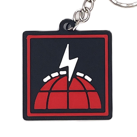 Square Stratagem Keychain Inspired By Helldivers - Cool Gaming Stuff