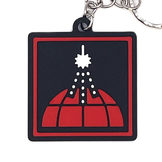 Square Stratagem Keychain Inspired By Helldivers - Cool Gaming Stuff