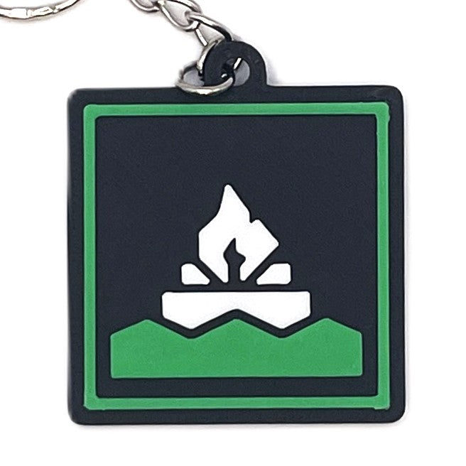 Square Stratagem Keychain Inspired By Helldivers - Cool Gaming Stuff