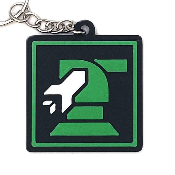 Square Stratagem Keychain Inspired By Helldivers - Cool Gaming Stuff