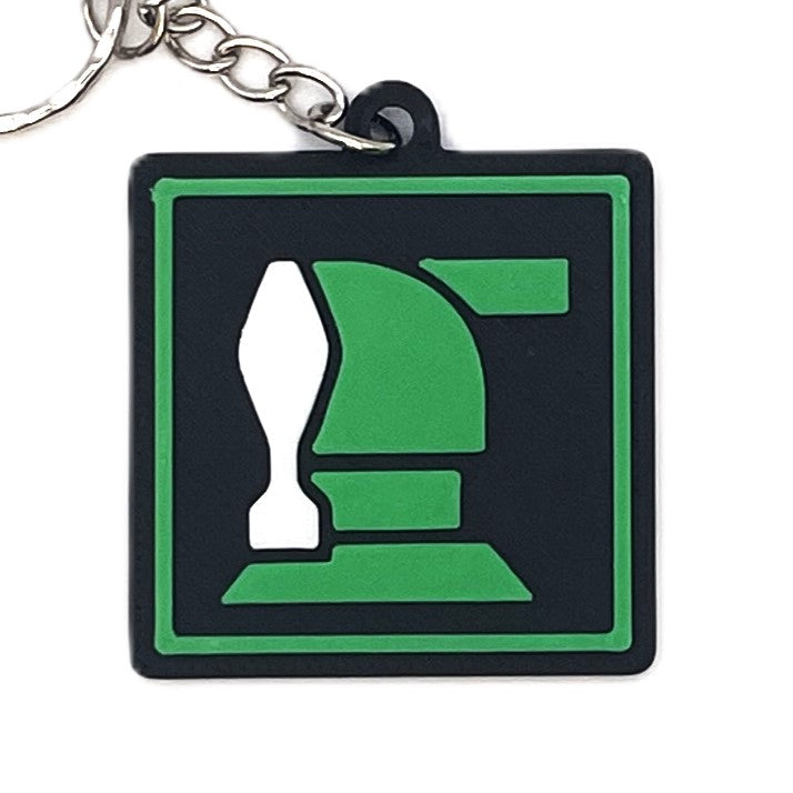 Square Stratagem Keychain Inspired By Helldivers - Cool Gaming Stuff