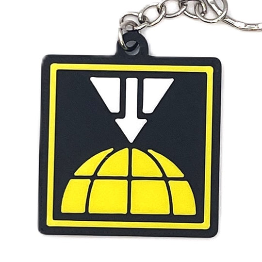 Square Stratagem Keychain Inspired By Helldivers - Cool Gaming Stuff