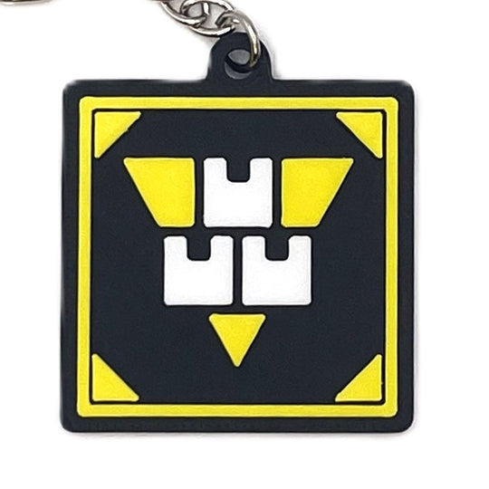 Square Stratagem Keychain Inspired By Helldivers - Cool Gaming Stuff