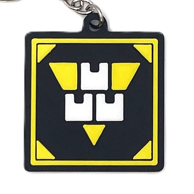 Square Stratagem Keychain Inspired By Helldivers - Cool Gaming Stuff