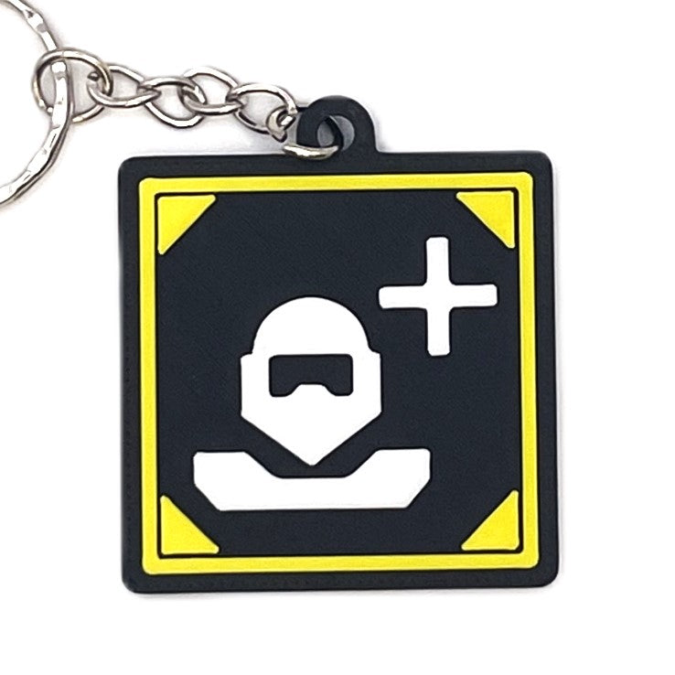 Square Stratagem Keychain Inspired By Helldivers - Cool Gaming Stuff