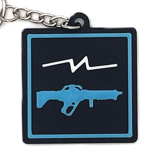 Square Stratagem Keychain Inspired By Helldivers - Cool Gaming Stuff