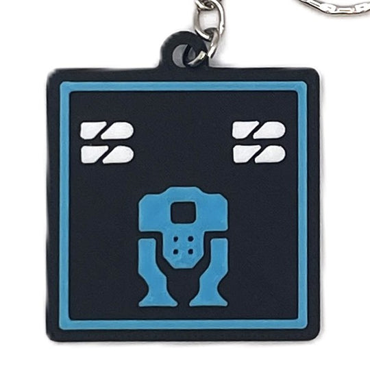 Square Stratagem Keychain Inspired By Helldivers - Cool Gaming Stuff