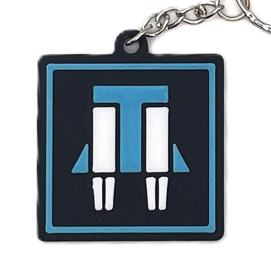 Square Stratagem Keychain Inspired By Helldivers - Cool Gaming Stuff