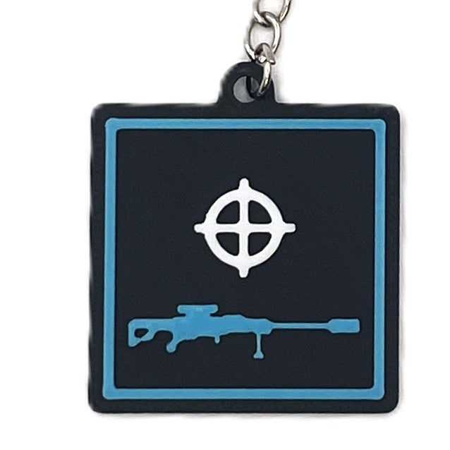 Square Stratagem Keychain Inspired By Helldivers - Cool Gaming Stuff