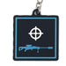 Square Stratagem Keychain Inspired By Helldivers - Cool Gaming Stuff