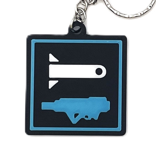 Square Stratagem Keychain Inspired By Helldivers - Cool Gaming Stuff