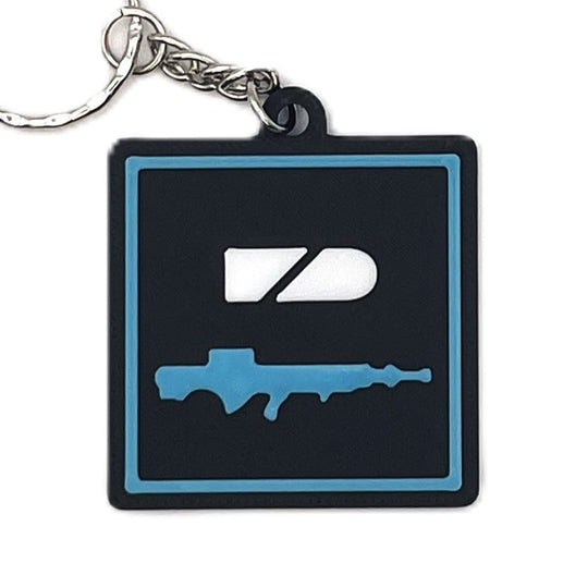 Square Stratagem Keychain Inspired By Helldivers - Cool Gaming Stuff