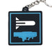 Square Stratagem Keychain Inspired By Helldivers - Cool Gaming Stuff