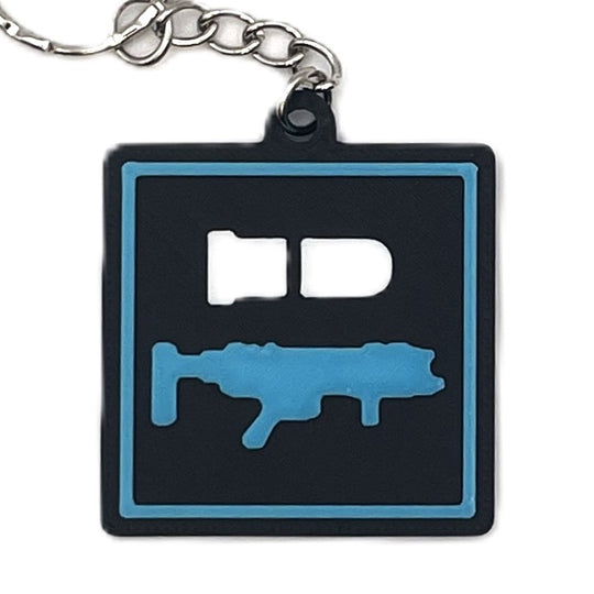 Square Stratagem Keychain Inspired By Helldivers - Cool Gaming Stuff