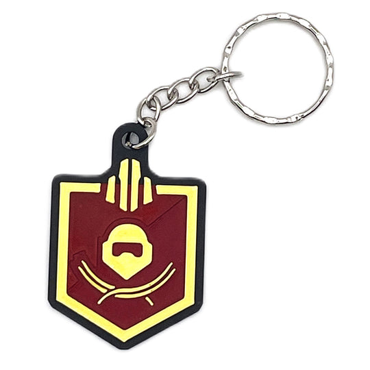 Rank Keychain Inspired From Helldivers - Cool Gaming Stuff