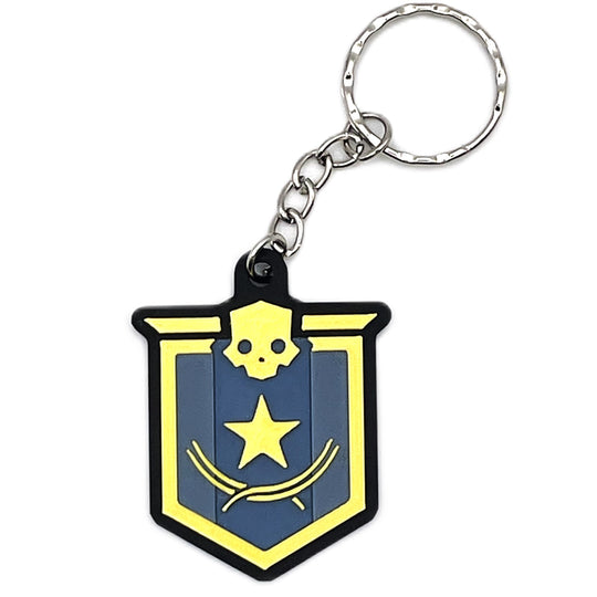 Rank Keychain Inspired From Helldivers - Cool Gaming Stuff