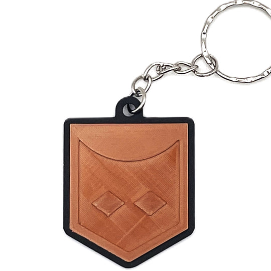 Rank Keychain Inspired From Helldivers - Cool Gaming Stuff