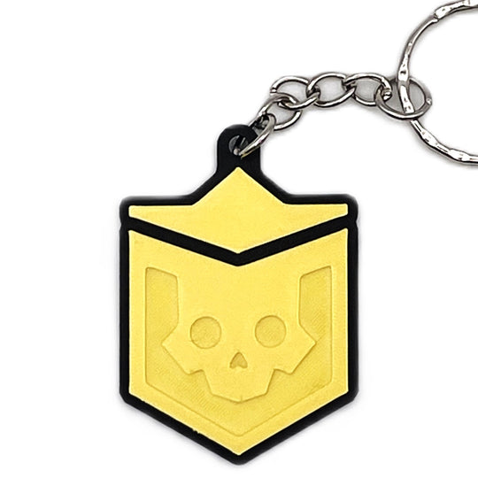 Rank Keychain Inspired From Helldivers - Cool Gaming Stuff