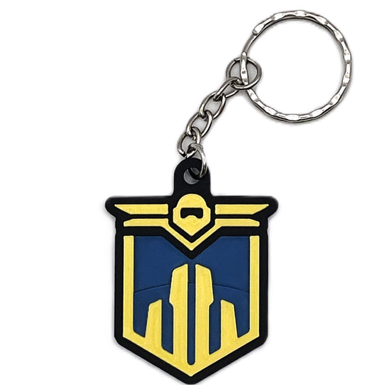 Rank Keychain Inspired From Helldivers - Cool Gaming Stuff