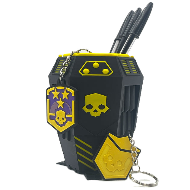 Detailed Helldivers Drop Pod Pen Pot - Cool Gaming Stuff