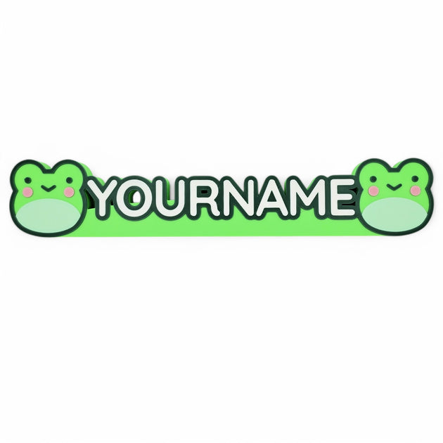 Custom Lilypad Leaper Palia-Inspired Nameplates - Cool Gaming Stuff