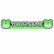 Custom Lilypad Leaper Palia-Inspired Nameplates - Cool Gaming Stuff