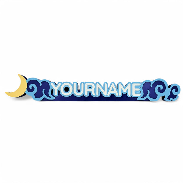 Custom Maji Market Palia-Inspired Nameplates - Cool Gaming Stuff
