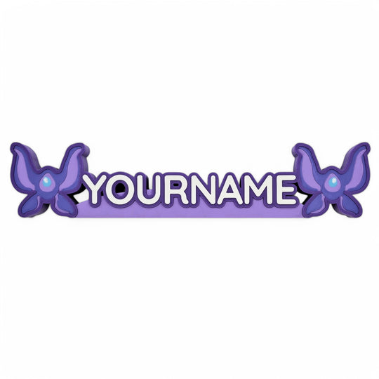 Custom Starfall Sylph Palia-Inspired Nameplates - Cool Gaming Stuff