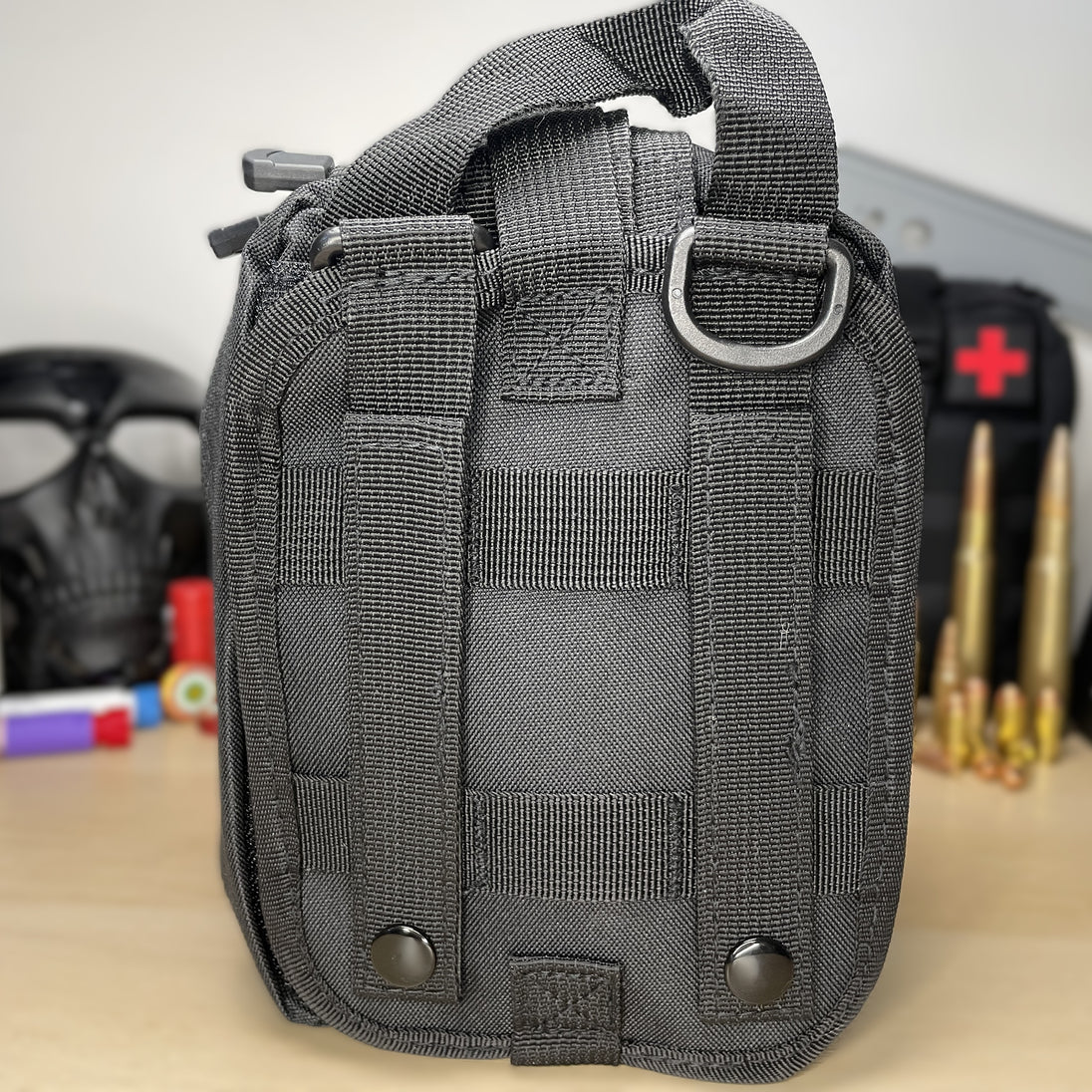 Rear view of AFAK Bag Replica – Tarkov Tactical Medical Kit