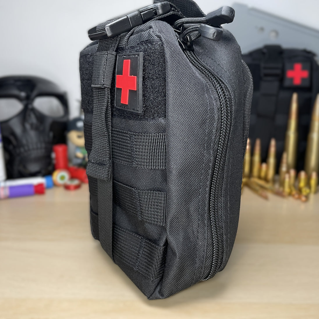 Left Side view of AFAK Bag Replica – Tarkov Tactical Medical Kit